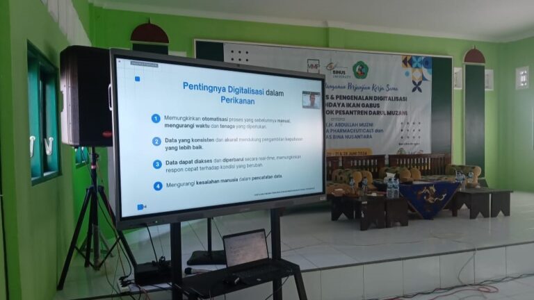 Pelatihan Digitalisasi Budidaya Ikan Gabus